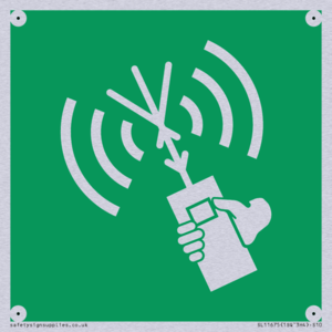 E051 safe condition 2way VHF radio